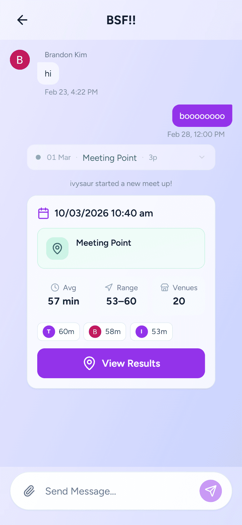 Location input with multiple entries